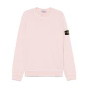 Roze Sweater Stijlvol Comfort Mode Stone Island , Pink , Heren