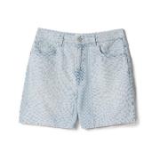 Pippa Broek Hoge Taille Rechte Pijp Lala Berlin , Blue , Dames