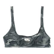 Grijze Bra Top Comfort Stijl Diesel , Gray , Dames