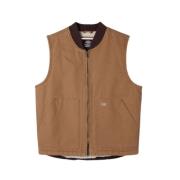 Canvas Eendenvest Bruin Dickies , Brown , Heren