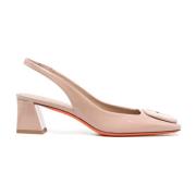 Slingback Pumps Santoni , Pink , Dames