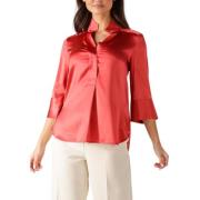 Elegante Kami Blouse in Koraal Dea Kudibal , Red , Dames