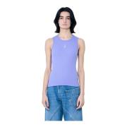 Anker Logo Tank Top JW Anderson , Purple , Dames