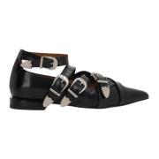 Zwarte platte schoenen voor vrouwen Toga Pulla , Black , Dames