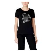 Korte Mouw T-shirt Lente/Zomer Collectie Emporio Armani EA7 , Black , ...