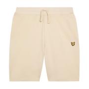 Mid Bottoms Fly Fleece Shorts Lyle & Scott , Beige , Heren