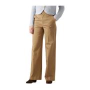 Elegante Camel Broek Dulce Vanessa Bruno , Brown , Dames