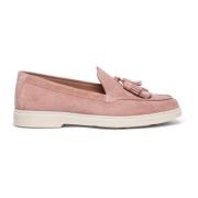 Slofjes met kwastjes Santoni , Pink , Dames