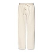 Sweatpants met rechte pijpen Dolce & Gabbana , Beige , Heren