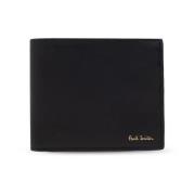 Klassieke Leren Portemonnee PS By Paul Smith , Black , Heren