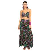 Amazonia Rich Bloemen Rok Cover Up 4Giveness , Multicolor , Dames