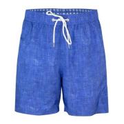 Blauwe Zee Kleding Elastische Taille Polyester Paul & Shark , Blue , H...