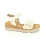 Beige Sand Velcro Gar Schoenen Gabor , Beige , Dames