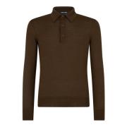 Luxe Bruine Sweatshirt voor Mannen Tom Ford , Brown , Heren