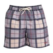 Tartan Swin Clic Zwembroek Barbour , Purple , Heren