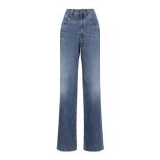 Blauwe Jeans Damesmode Stijl Brunello Cucinelli , Blue , Dames