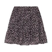 Rok met bloemenpatroon Michael Kors , Black , Dames