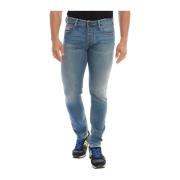 Slim Fit Denim Jeans Emporio Armani , Blue , Heren