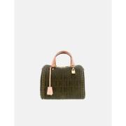 Groene leren handtas Andy 7 Carolina Herrera , Green , Dames