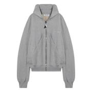 Hoodie Drop2 The Attico , Gray , Dames