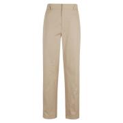 Katoenen Tailored Broek Filippa K , Beige , Dames