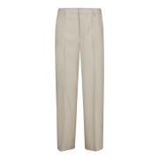 Slim Fit Lorenza Broek PT Torino , Beige , Dames