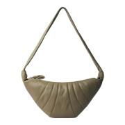 Knoop Handvat Crossbody Tas Lemaire , Beige , Dames