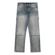 Regular Fit Denim Jeans Amiri , Blue , Heren