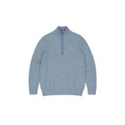 Stijlvolle Half Zip Herentrui Butcher of Blue , Blue , Heren