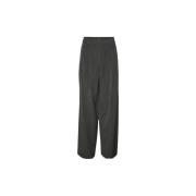 Grijze Tailored Broek Herfst/Winter Collectie Vero Moda , Gray , Dames