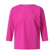 Sportief 3/4 Mouw Jersey T-Shirt Raffaello Rossi , Pink , Dames