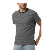 Heren Polo & T-shirt Gestreept Tee Selected Homme , Blue , Heren