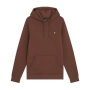 Rust-L Pullover Hoodie, 100% Katoen, Verstelbare Capuchon Lyle & Scott...