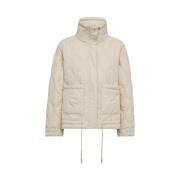 Stijlvolle Jack Coat in Moonbeam Freequent , Beige , Dames