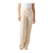 Beige Relaxed Straight Pant Calvin Klein , Beige , Dames