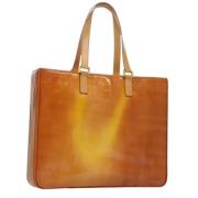 Pre-owned Leather totes Louis Vuitton Vintage , Yellow , Dames