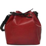 Pre-owned Leather louis-vuitton-bags Louis Vuitton Vintage , Red , Dam...