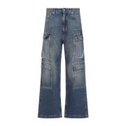 Blauwe Jeans voor Mannen Rick Owens , Blue , Heren