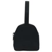 Pre-owned Canvas shoulder-bags Yves Saint Laurent Vintage , Black , Da...