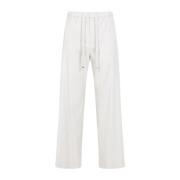 Neutrale Linnenmix Broek Max Mara , White , Dames