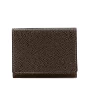 Pre-owned Leather wallets Louis Vuitton Vintage , Brown , Dames