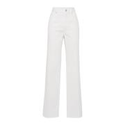 Moderne broek voor eigentijdse stijl Brunello Cucinelli , White , Dame...