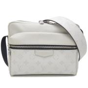 Pre-owned Leather crossbody-bags Louis Vuitton Vintage , White , Dames