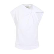 Witte T-shirt Chic Stijl Isabel Marant , White , Dames