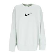 Oversized Fleece Crewneck Sportkleding Nike , Gray , Dames