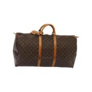 Pre-owned Canvas louis-vuitton-bags Louis Vuitton Vintage , Brown , Da...