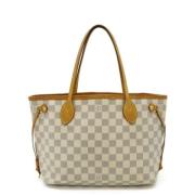 Pre-owned Canvas totes Louis Vuitton Vintage , Beige , Dames