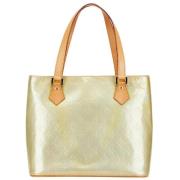 Pre-owned Leather louis-vuitton-bags Louis Vuitton Vintage , Gray , Da...