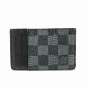 Pre-owned Cotton wallets Louis Vuitton Vintage , Black , Dames