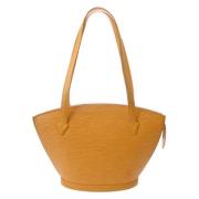 Pre-owned Leather louis-vuitton-bags Louis Vuitton Vintage , Orange , ...